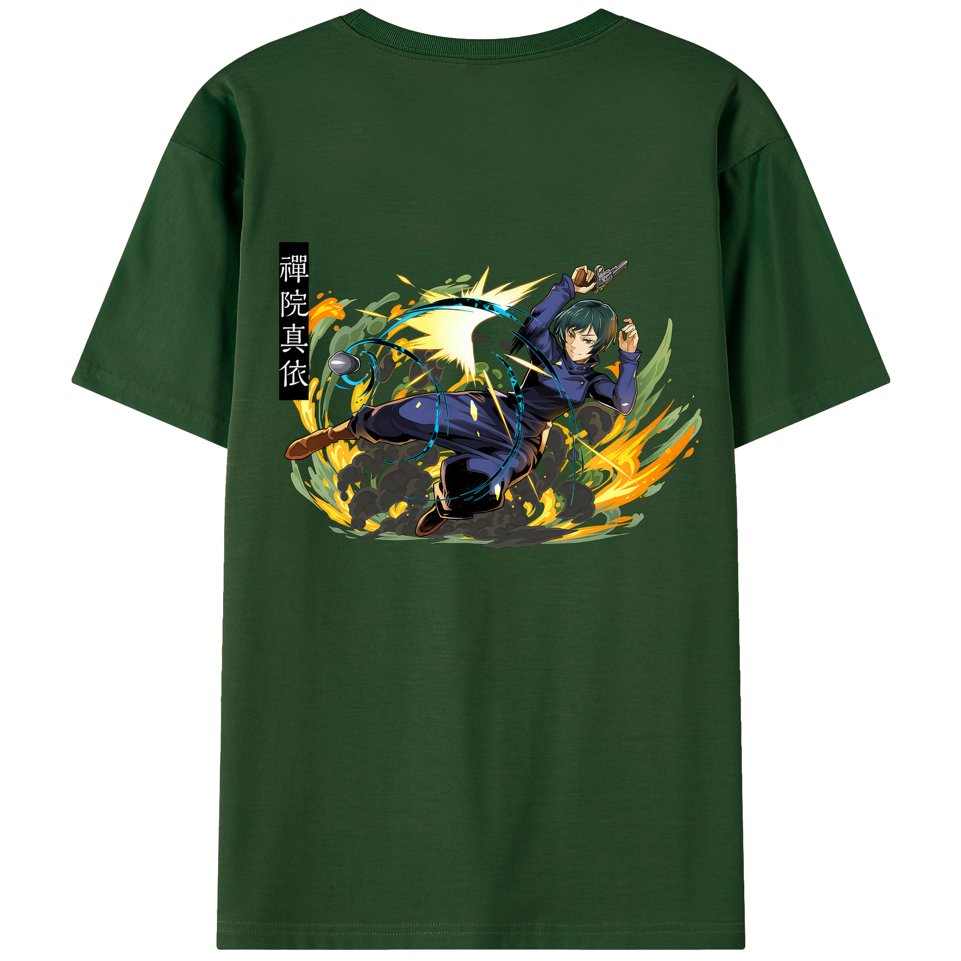 （画像用） 呪術廻戦 Jujutsu Kaisen 綿100％半袖Tシャツ（背面プリント）